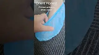 Printed antiski shoe cover-Orient honest