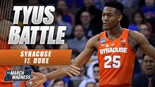 Syracuse's Tyus Battle scores 19 points in the Sweet 16