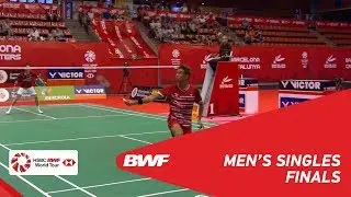 MS | Suppanyu AVIHINGSANON (THA) [1] vs Rasmus GEMKE (DEN) [2] | BWF2018