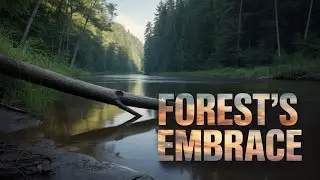 Relaxing 4K Mossy River Flow Sounds