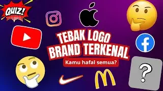 Tebak Logo Brand Terkenal! Level Mudah Sampai Sulit 😵&zwj;💫DE QuizMaster