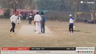 Silani Strikers vs Jharli live cricket match | Baba Parthidas  Cricket Tournament Karodha live - Ka