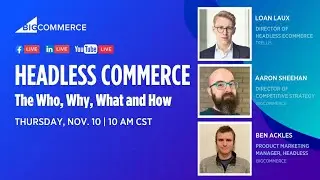 Headless Commerce: The Who, What, Why and How