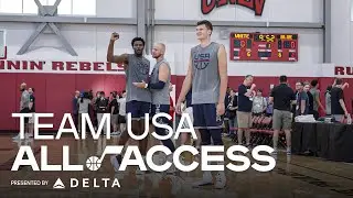 USAB Training Camp with Walker Kessler 🇺🇸🤠 | UTAH JAZZ #AllAccess presented by Delta