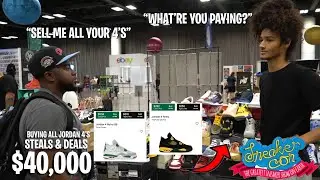 CASHING OUT ON ALL JORDAN 4&rsquo;S AT SNEAKER CON MINNESOTA! *$40,000 CASHOUT + INSANE GIVEAWAY!*