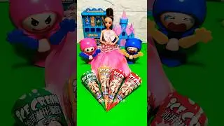 Удивительная распаковка мини-игрушек с милыми мультяшными персонажами #конфеты #милые #конфеты #с...
