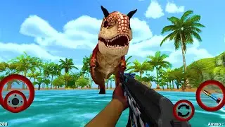 Dinosaur Hunter Games 2022 - Dino Bloody Island - Android Gameplay #2