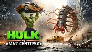 Hulk vs Giant Centipede &ndash; Epic Monster Battle in New York 2025 | Full City Destruction
