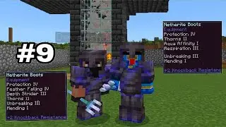 I Made the STRONGEST Netherite Armor with My Friends! Minecraft (Bedrock) 🔥