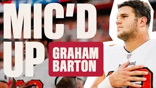 Graham Barton Mic'd Up vs. the Dolphins | Tampa Bay Buccaneers