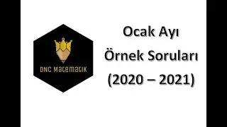 8.Sınıf Ocak Ayı Matematik Örnek Soruları (2020-2021)
