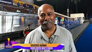 Интервью с Зигфридом Айкманом, главным тренером (BAN) | Чемпионат мира по хоккею с шайбой среди ю...