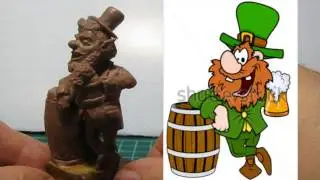 #18 - Leprechaun (St. Patrick's Day) - 100 Quick Miniatures Challenge