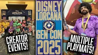 Disney Lorcana Gen Con 2025 | Creator Events, My Winning Decklist, Giveaway, Artist Signings & More!