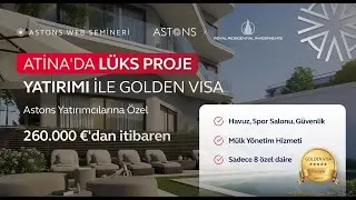 2026’nın İlk Canlı Web Semineri | Atina’da Lüks Proje ile Yunanistan Golden