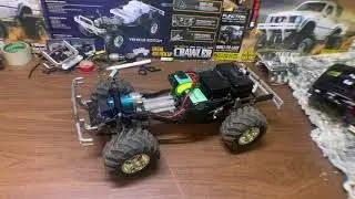 Rc Toyota bruiser clone brusheless.mas traxxas hpi losi axial crawler