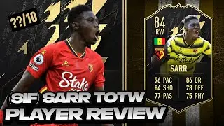 БЫСТРО! 💨 ОБЗОР ИГРОКА 84 INFORM (SIF) SARR! - FIFA 22 Ultimate Team