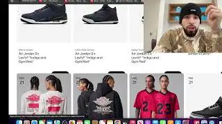 ENTER NOW THEY WILL SELLOUT! LEVIS X AIR JORDAN 3 STOCK + RESELL PREDICTIONS. . . GOOD LUCK!