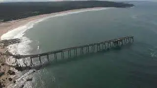 Catherine Hill Bay Coal Loader Drone Footage | Stunning Aerial Views of Historical Site
