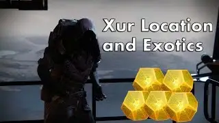 Destiny 2  XUR EXOTICS & LOCATION IN SHADOWKEEP !! 10/11 - 10/14