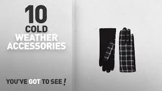 Cold Weather Gloves & Mittens: Esprit Accessoires Women's 117ea1r018 Gloves, Black (Black 001),