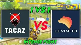 Tacaz vs Levinho 1 vs 1 on Erangel | PUBG MOBILE