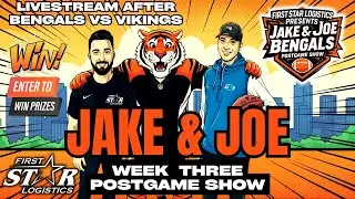 Jake & Joe Bengals Postgame Show - Bengals vs. Vikings