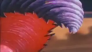 Bandai Starship Troopers Intro - Battle on Tophet. (anime, 1988,4K upscale)