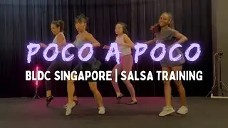 BLDC Singapore Live Salsa Training Demo by Brenda Liew | Poco A Poco
