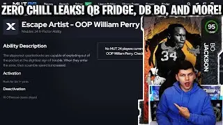 ZERO CHILL LEAKS! QB WILLIAM PERRY, DB BO JACKSON, AND MORE!