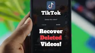 Как восстановить удалённые видео из TikTok! [Обновлённый метод]