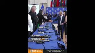 Albert Ramdin assumes office as OAS Secretary General