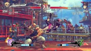 Ultra Street Fighter IV battle: Gouken vs Juri