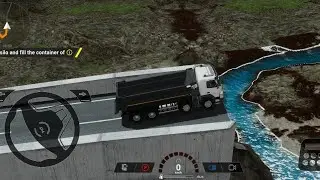 Gameplay ll Monster drump (8x8) most dangerous ☠️driving in this game ☠️☠️ monster drump transport