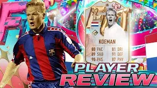 😮92 FUT BIRTHDAY ICON RONALD KOEMAN SBC PLAYER REVIEW - FIFA 23 ULTIMATE TEAM