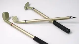 Custom Golf Club Ballpoint Pen Gift for Golf Enthusiasts