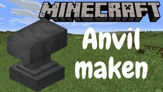 hoe maak je een anvil in minecraft