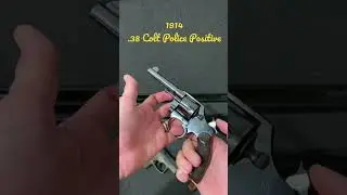 1914 Vintage Colt Police Positive #colt #police #revolver #firearms #guns