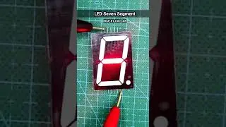 LED Seven Segment BCF E11501 AR #shorts