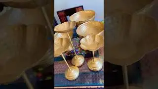 #meesho Hammered urli candle stand#subscribe #reels