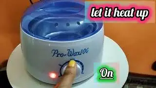 Pro wax 100 heater review in Hindi||How to use||Wax heater kaise use kare#heater #machine#flipkart