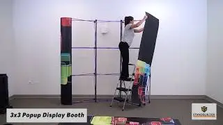 3x3 Popup Display Booth
