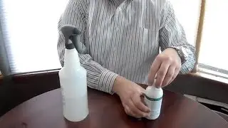 Mixing Directions & Instructions For Use - Organic Spot Remover