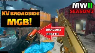 MWII *DRAGON&acute;S BREATH* KV BROADSIDE MGB! reverse boosted PS5 Gameplay