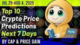 [Jul 29 2025] BTC & ALT Price AI Prediction / PayPal Launches 'Pay with Crypto' for 100+ Coins (SUB)