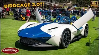 Re-Imagined Japanese Supercar, Ken Okayama Design Kode61 Birdcage - Monterey Car Week 2023