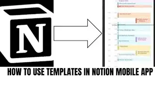 How to use template in Notion Mobile app [Step By Step Guide]