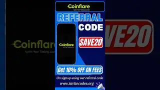Coinflare Referral Code : (SAVE20) Unlock 10% Off On Trading Fees | Coinflare Invite Code