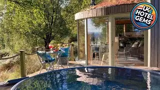 Craigmaddie Muir Roundhouse with Hot Tub Romantic, Luxury, Rural Stay for 2 Near Milngavie | United