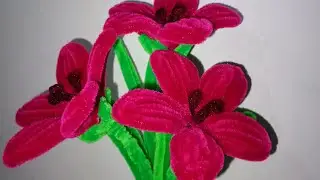How to Make a Beautiful Pipe Cleaner Flower Pot 🌼 | Easy DIY Craft #DIY